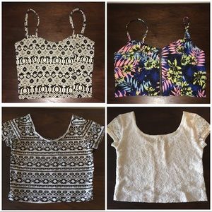 Crop Top Bundle XS
